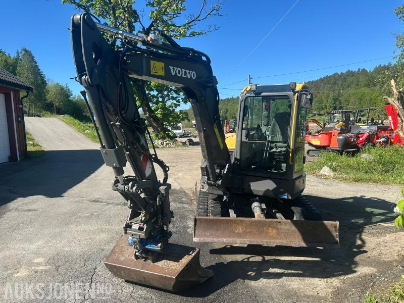 2020 Volvo ECR58D-Gravemaskin-Tiltrotator-2 Skuffer-Hydraulisk HK - Багер: снимка 1 2020 Volvo ECR58D-Gravemaskin-Tiltrotator-2 Skuffer-Hydraulisk HK - Багер: снимка 1