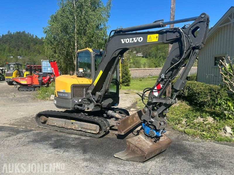 2020 Volvo ECR58D-Gravemaskin-Tiltrotator-2 Skuffer-Hydraulisk HK - Багер: снимка 2 2020 Volvo ECR58D-Gravemaskin-Tiltrotator-2 Skuffer-Hydraulisk HK - Багер: снимка 2