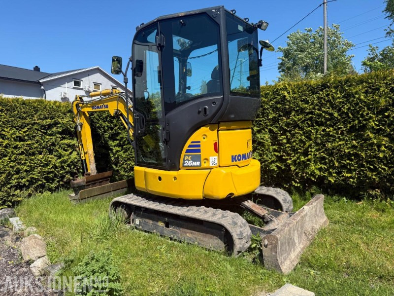 2021 Komatsu PC26MR minigraver m/3 skuffer. - Мини багер: снимка 4 2021 Komatsu PC26MR minigraver m/3 skuffer. - Мини багер: снимка 4