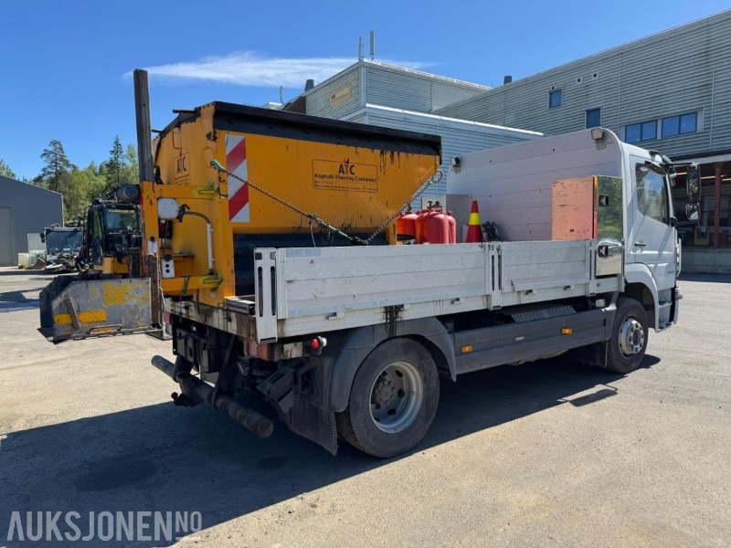 2021 Mercedes-Benz Atego 1530 lappebil/asfaltcontainer/hengsrød plan/adaptiv cruisecontrol/kamera - Бордови камион: снимка 5 2021 Mercedes-Benz Atego 1530 lappebil/asfaltcontainer/hengsrød plan/adaptiv cruisecontrol/kamera - Бордови камион: снимка 5