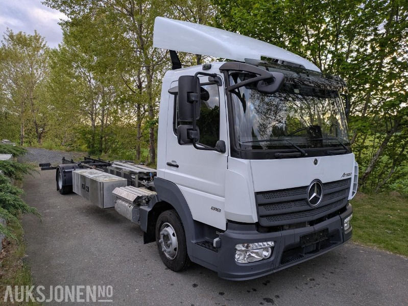 2021 Mercedes-Benz Atego 818 Automat - Шаси кабина: снимка 3 2021 Mercedes-Benz Atego 818 Automat - Шаси кабина: снимка 3