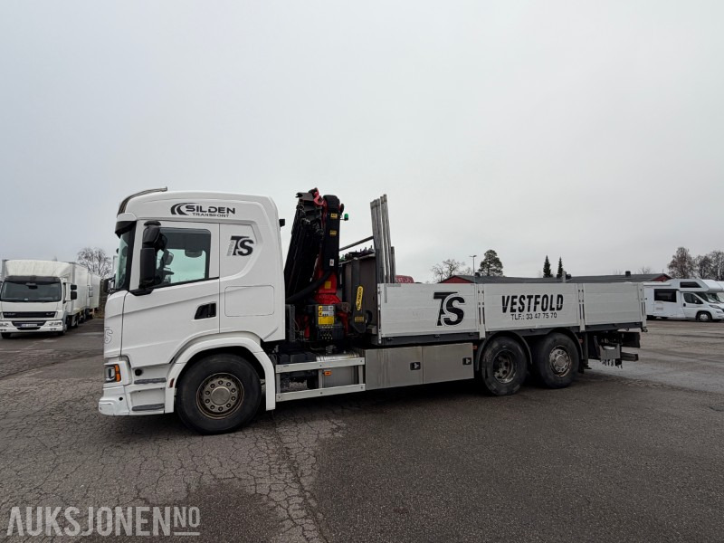 2021 Scania G-540 Kranbil - EU Godkjent - Palfinger kran - Bakløft - EURO6T - Камион с кран: снимка 2 2021 Scania G-540 Kranbil - EU Godkjent - Palfinger kran - Bakløft - EURO6T - Камион с кран: снимка 2