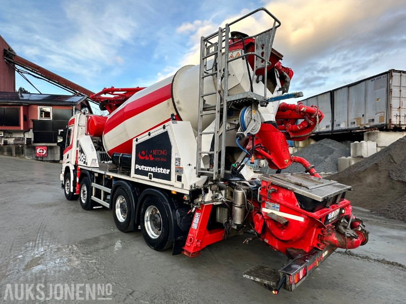 2021 Scania P500XT 8X4 Putzmeister PUMI 28-4 Betongpumpe, 83413km - Бетоновоз: снимка 3 2021 Scania P500XT 8X4 Putzmeister PUMI 28-4 Betongpumpe, 83413km - Бетоновоз: снимка 3