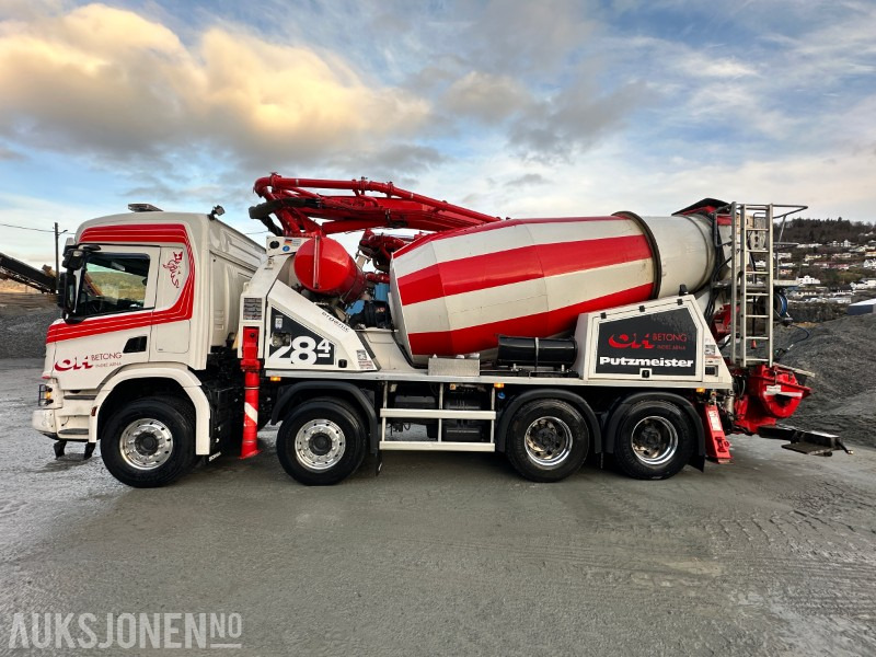 2021 Scania P500XT 8X4 Putzmeister PUMI 28-4 Betongpumpe, 83413km - Бетоновоз: снимка 2 2021 Scania P500XT 8X4 Putzmeister PUMI 28-4 Betongpumpe, 83413km - Бетоновоз: снимка 2