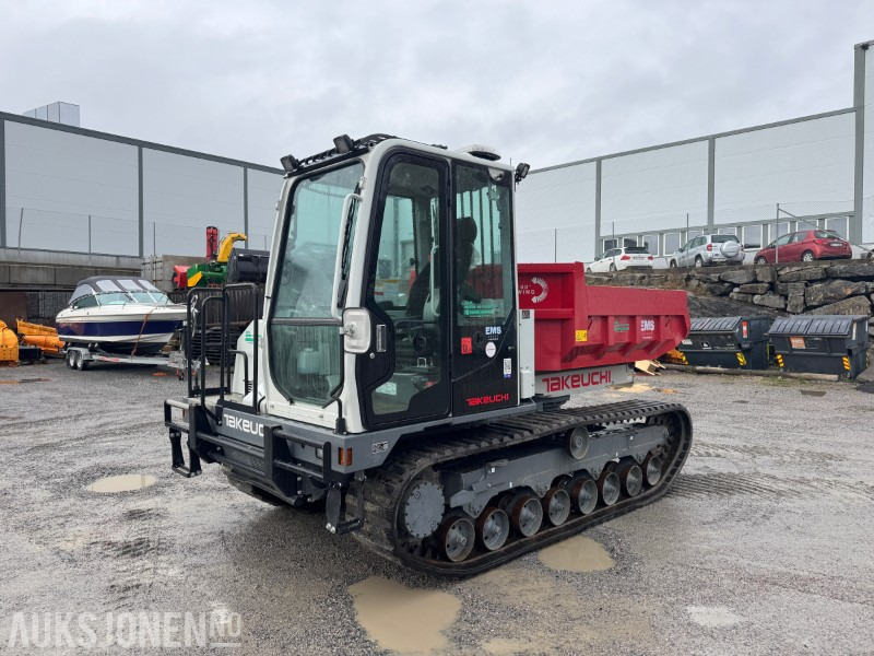 2021 Takeuchi TCR50-2 beltedumper 180° roterende kasse, kamera, 269 timer - Самосвал: снимка 1 2021 Takeuchi TCR50-2 beltedumper 180° roterende kasse, kamera, 269 timer - Самосвал: снимка 1