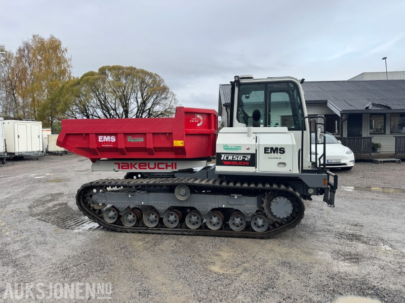 2021 Takeuchi TCR50-2 beltedumper 180° roterende kasse, kamera, 269 timer - Самосвал: снимка 4 2021 Takeuchi TCR50-2 beltedumper 180° roterende kasse, kamera, 269 timer - Самосвал: снимка 4
