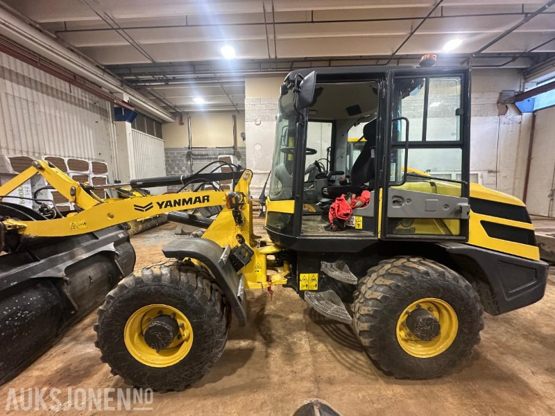 2021 Yanmar V80 Stage5 - Hjullaster med SE skuff - Колесен товарач: снимка 3 2021 Yanmar V80 Stage5 - Hjullaster med SE skuff - Колесен товарач: снимка 3