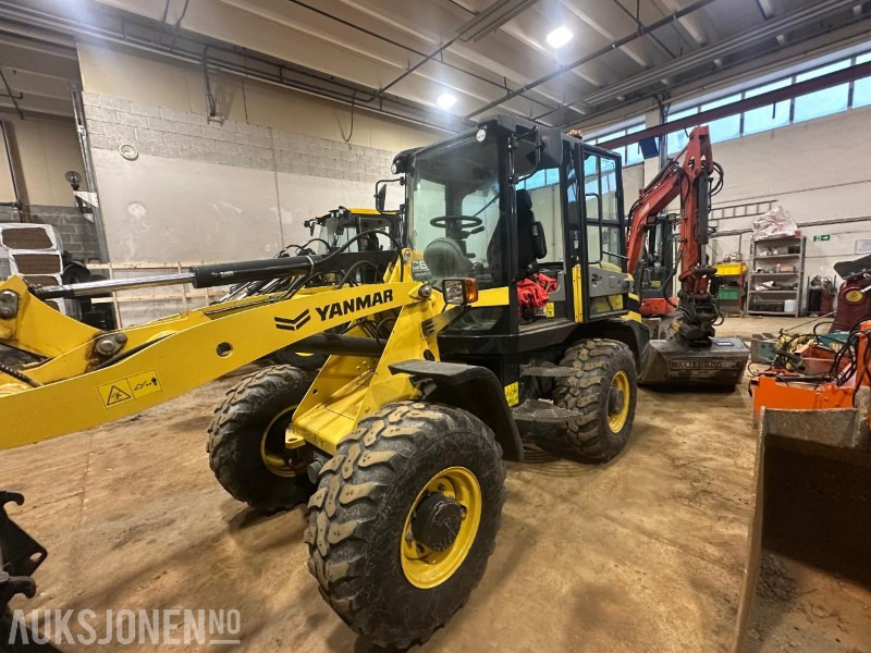 2021 Yanmar V80 Stage5 - Hjullaster med SE skuff - Колесен товарач: снимка 2 2021 Yanmar V80 Stage5 - Hjullaster med SE skuff - Колесен товарач: снимка 2