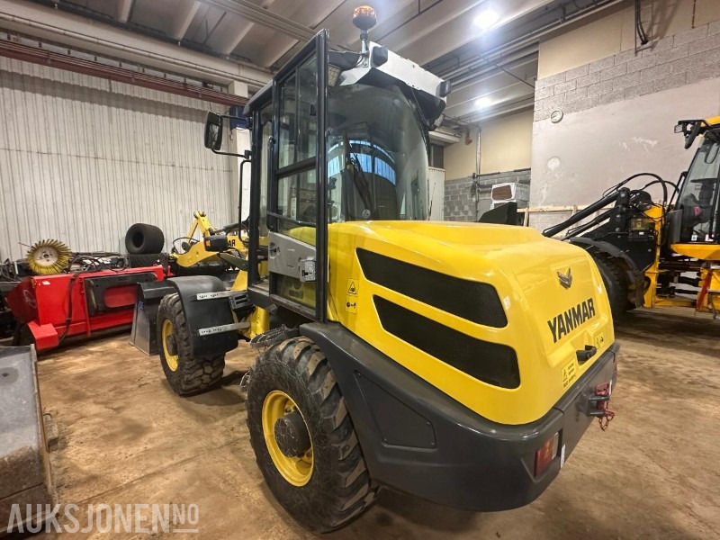 2021 Yanmar V80 Stage5 - Hjullaster med SE skuff - Колесен товарач: снимка 4 2021 Yanmar V80 Stage5 - Hjullaster med SE skuff - Колесен товарач: снимка 4