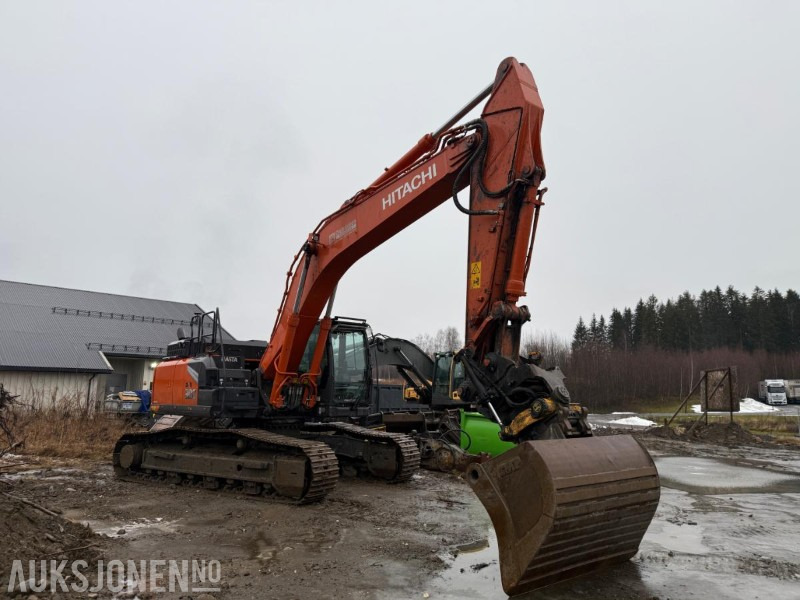 2022 Hitachi 300LC m/Tiltrotator, Gps og 2 skuffer - Багер: снимка 4 2022 Hitachi 300LC m/Tiltrotator, Gps og 2 skuffer - Багер: снимка 4