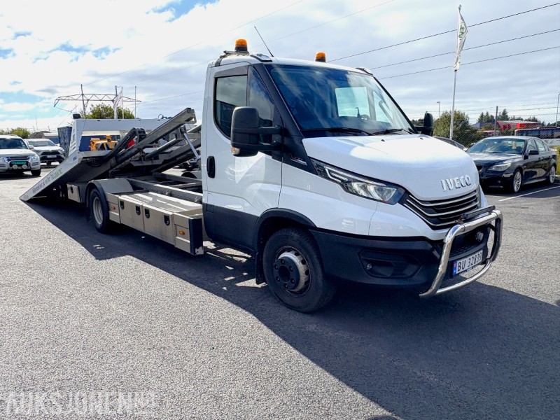 2022 Iveco Daily - nyttelast 3165 kg - bergingsbil / redningsbil / maskintransport / biltransport - Пожарна кола: снимка 2 2022 Iveco Daily - nyttelast 3165 kg - bergingsbil / redningsbil / maskintransport / biltransport - Пожарна кола: снимка 2