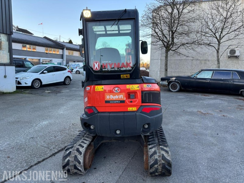 2022 KUBOTA U27 - 4 HI HIGH SPEC. 1155TIMER. S40. ENGCON TILTROTATOR. SMALSKUFF OG PUSSESKUFF. - Багер: снимка 4 2022 KUBOTA U27 - 4 HI HIGH SPEC. 1155TIMER. S40. ENGCON TILTROTATOR. SMALSKUFF OG PUSSESKUFF. - Багер: снимка 4