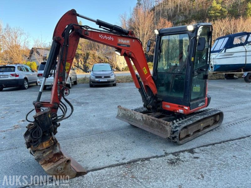 2022 KUBOTA U27 - 4 HI HIGH SPEC. 1155TIMER. S40. ENGCON TILTROTATOR. SMALSKUFF OG PUSSESKUFF. - Багер: снимка 1 2022 KUBOTA U27 - 4 HI HIGH SPEC. 1155TIMER. S40. ENGCON TILTROTATOR. SMALSKUFF OG PUSSESKUFF. - Багер: снимка 1