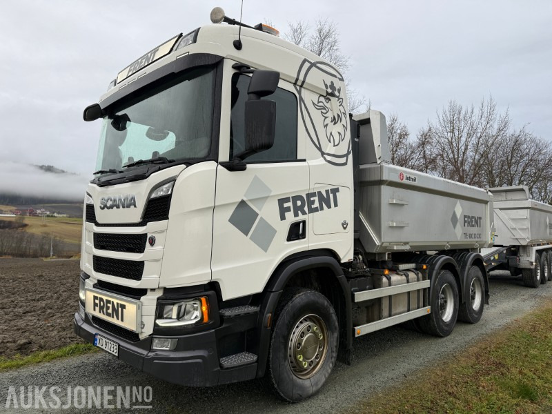 2022 Scania R660 B6x4HB - kombibil tippbil og trekkvogn - Самосвал камион: снимка 1 2022 Scania R660 B6x4HB - kombibil tippbil og trekkvogn - Самосвал камион: снимка 1