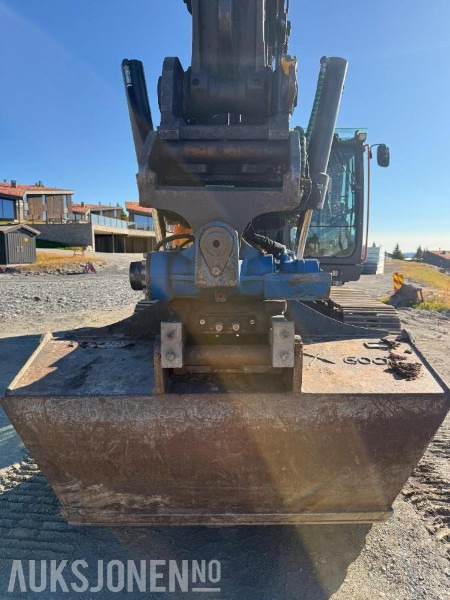 Багер 2022 Volvo EC220EL BELTEGRAVER ROTOTILT SERVICEHISTORIKK: снимка 14