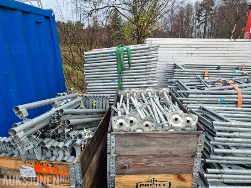 2023 Global Stillas - Stor stillaspakke - Fasadestillas - Brukt på kun 1 prosjekt - Строително оборудване: снимка 3 2023 Global Stillas - Stor stillaspakke - Fasadestillas - Brukt på kun 1 prosjekt - Строително оборудване: снимка 3
