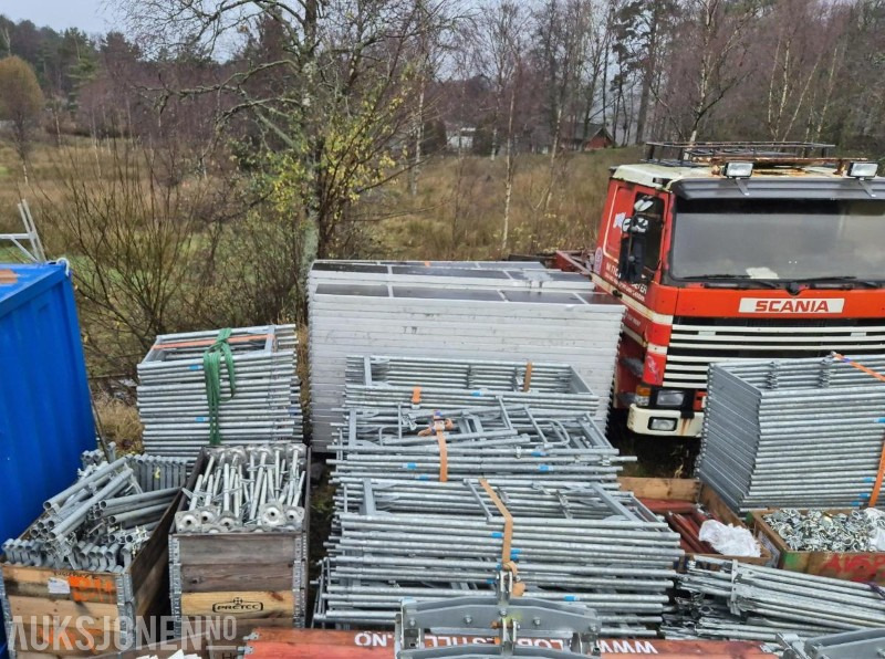 2023 Global Stillas - Stor stillaspakke - Fasadestillas - Brukt på kun 1 prosjekt - Строително оборудване: снимка 5 2023 Global Stillas - Stor stillaspakke - Fasadestillas - Brukt på kun 1 prosjekt - Строително оборудване: снимка 5