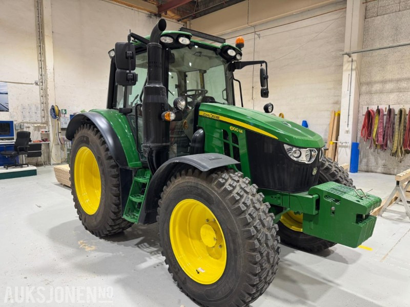 2023 John Deere 6100M TRAKTOR MED 2 SETT HJUL, KUN 1543 TIMER - Трактор: снимка 3 2023 John Deere 6100M TRAKTOR MED 2 SETT HJUL, KUN 1543 TIMER - Трактор: снимка 3