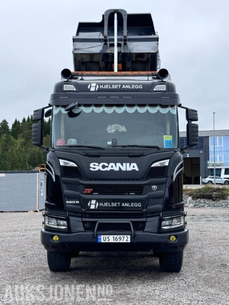 2024 Scania 560R XT tippbil - 8x4 - Istrail påbygg - Navreduksjon - Varme i kasse - Kassevibrator - Gått kun 47.000 km - Самосвал камион: снимка 2 2024 Scania 560R XT tippbil - 8x4 - Istrail påbygg - Navreduksjon - Varme i kasse - Kassevibrator - Gått kun 47.000 km - Самосвал камион: снимка 2