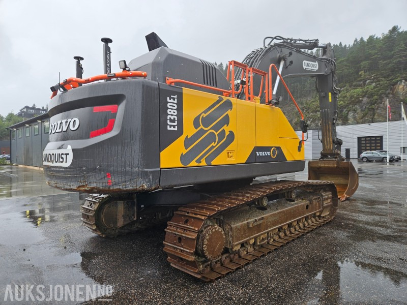 2024 Volvo EC380EL, volvo digg assist, Xplosafe frontrute, dieselvarmer, sentralsmøring - Багер: снимка 5 2024 Volvo EC380EL, volvo digg assist, Xplosafe frontrute, dieselvarmer, sentralsmøring - Багер: снимка 5