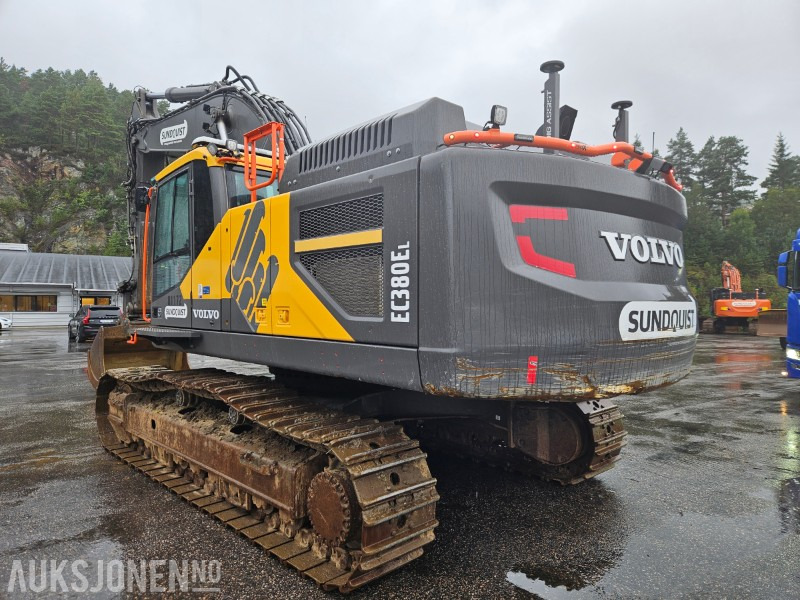 2024 Volvo EC380EL, volvo digg assist, Xplosafe frontrute, dieselvarmer, sentralsmøring - Багер: снимка 3 2024 Volvo EC380EL, volvo digg assist, Xplosafe frontrute, dieselvarmer, sentralsmøring - Багер: снимка 3