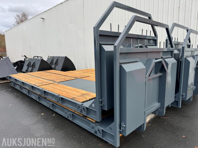 2025 NYTT Maskinflak med staker og låsbare skap - Мултилифт с кука камион: снимка 1 2025 NYTT Maskinflak med staker og låsbare skap - Мултилифт с кука камион: снимка 1