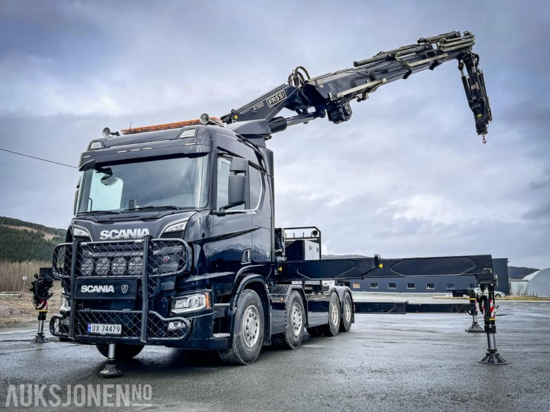 2025 Scania R770 - 8x4 - Trekkvogn med Fassi 115 Tonnmeter kran med L616 Jib og V20 Vinsj - Model F1150RA.2.28 XHE-Dynamic - Kun 6119 km - Камион с кран: снимка 3 2025 Scania R770 - 8x4 - Trekkvogn med Fassi 115 Tonnmeter kran med L616 Jib og V20 Vinsj - Model F1150RA.2.28 XHE-Dynamic - Kun 6119 km - Камион с кран: снимка 3