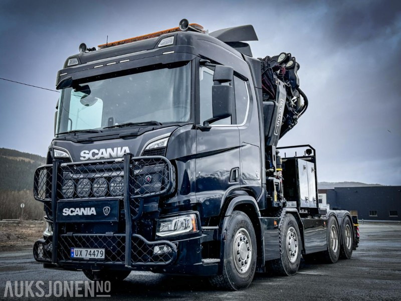 2025 Scania R770 - 8x4 - Trekkvogn med Fassi 115 Tonnmeter kran med L616 Jib og V20 Vinsj - Model F1150RA.2.28 XHE-Dynamic - Kun 6119 km - Камион с кран: снимка 5 2025 Scania R770 - 8x4 - Trekkvogn med Fassi 115 Tonnmeter kran med L616 Jib og V20 Vinsj - Model F1150RA.2.28 XHE-Dynamic - Kun 6119 km - Камион с кран: снимка 5