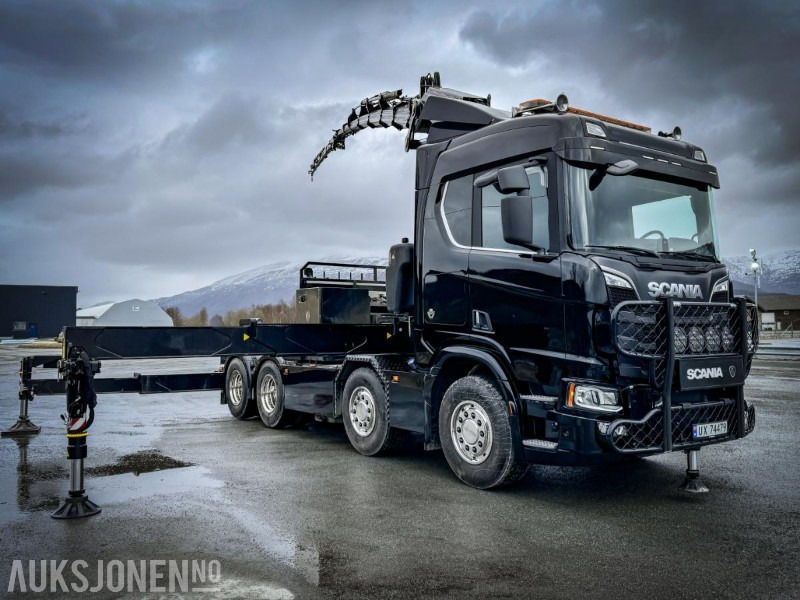 2025 Scania R770 - 8x4 - Trekkvogn med Fassi 115 Tonnmeter kran med L616 Jib og V20 Vinsj - Model F1150RA.2.28 XHE-Dynamic - Kun 6119 km - Камион с кран: снимка 2 2025 Scania R770 - 8x4 - Trekkvogn med Fassi 115 Tonnmeter kran med L616 Jib og V20 Vinsj - Model F1150RA.2.28 XHE-Dynamic - Kun 6119 km - Камион с кран: снимка 2