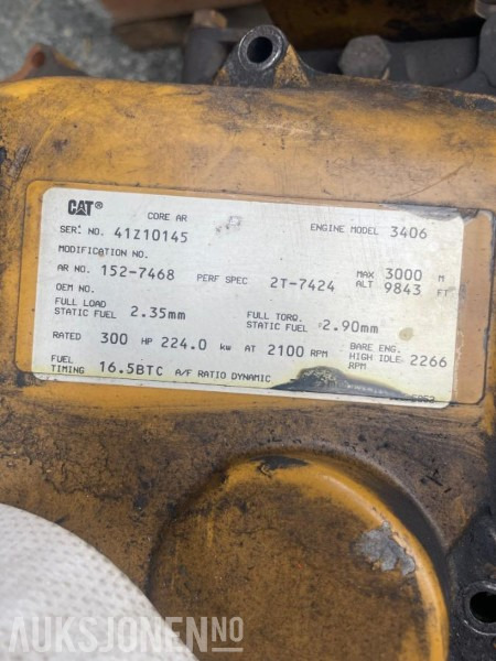 Cat 980 motor 3406 - Строително оборудване: снимка 5 Cat 980 motor 3406 - Строително оборудване: снимка 5