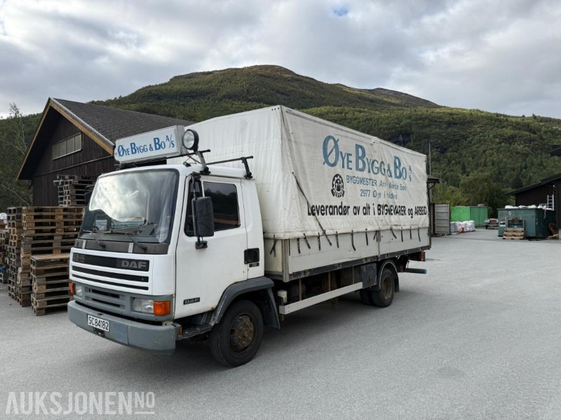 DAF FA 45 160 C08 med høy nyttelast - Камион фургон: снимка 1 DAF FA 45 160 C08 med høy nyttelast - Камион фургон: снимка 1
