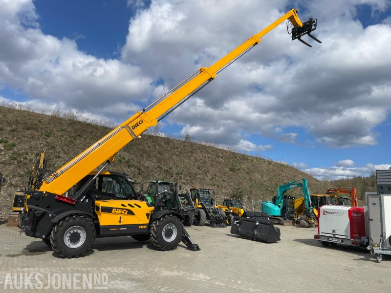 Dieci Icarus 40.17 Hydr støtteben/pll gaffel skuffe - Телескопичен товарач: снимка 1 Dieci Icarus 40.17 Hydr støtteben/pll gaffel skuffe - Телескопичен товарач: снимка 1