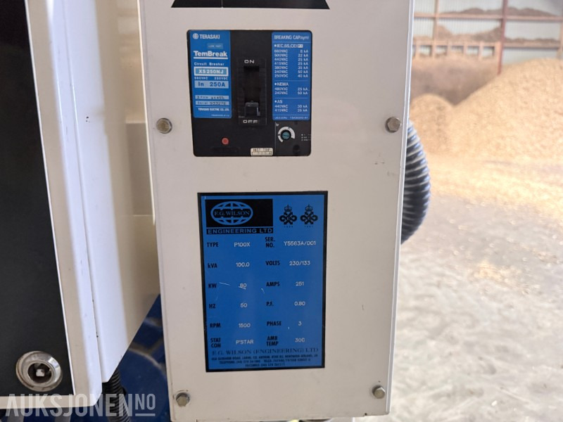 F.G Wilson aggregat - 230V - 100 kVA - Строително оборудване: снимка 4 F.G Wilson aggregat - 230V - 100 kVA - Строително оборудване: снимка 4