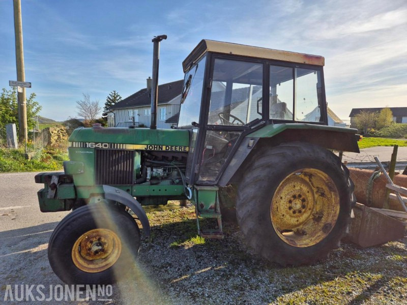 John Deere 1640 - MVA FRI TRAKTOR - Трактор: снимка 1 John Deere 1640 - MVA FRI TRAKTOR - Трактор: снимка 1