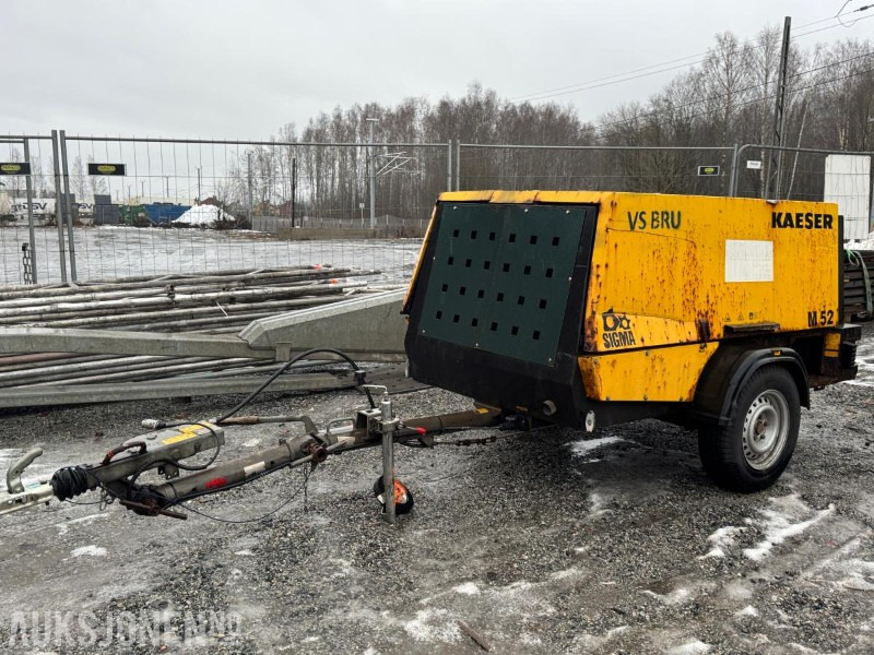 Kaeser M52 kompressor / 2756 timer - Строително оборудване: снимка 1 Kaeser M52 kompressor / 2756 timer - Строително оборудване: снимка 1