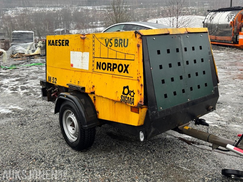 Kaeser M52 kompressor / 2756 timer - Строително оборудване: снимка 5 Kaeser M52 kompressor / 2756 timer - Строително оборудване: снимка 5