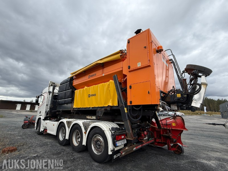 2020 Scania R540 B8X4*4NB Automat – Komplett vinterdriftsbil - Камион: снимка 3 2020 Scania R540 B8X4*4NB Automat – Komplett vinterdriftsbil - Камион: снимка 3