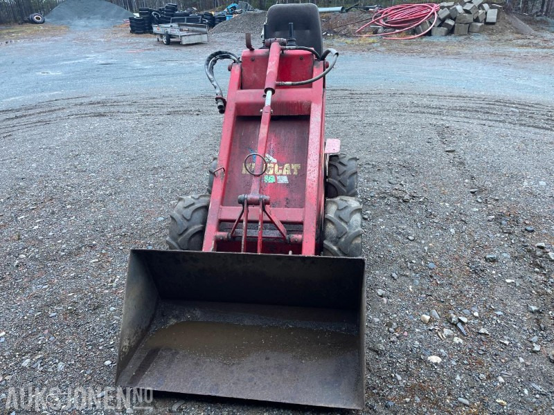 Kingcat KC 500 kompaktlaster med skuffe og pallegafler - Мини челен товарач: снимка 2 Kingcat KC 500 kompaktlaster med skuffe og pallegafler - Мини челен товарач: снимка 2