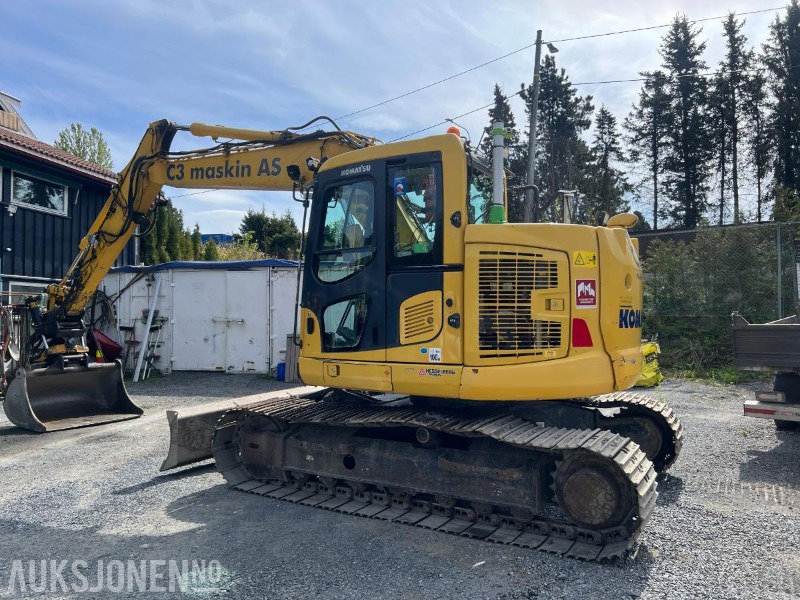 Komatsu PC138 gravemaskin, GPS, Tiltrotator, Smøring, Kamera - Багер: снимка 3 Komatsu PC138 gravemaskin, GPS, Tiltrotator, Smøring, Kamera - Багер: снимка 3