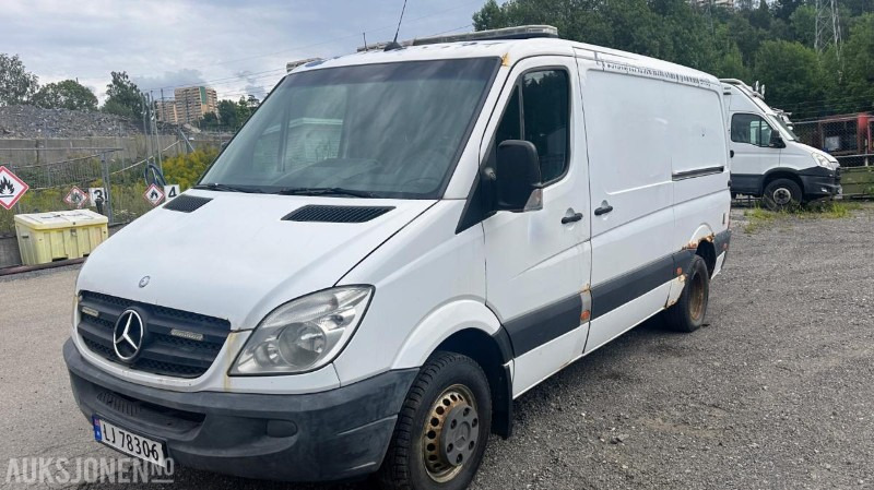2007 Mercedes-Benz Sprinter 518 CDI | Spylebil | 184 hk | Komplett rigg med tank og slangetromler - Комунална/ Специална техника: снимка 1 2007 Mercedes-Benz Sprinter 518 CDI | Spylebil | 184 hk | Komplett rigg med tank og slangetromler - Комунална/ Специална техника: снимка 1
