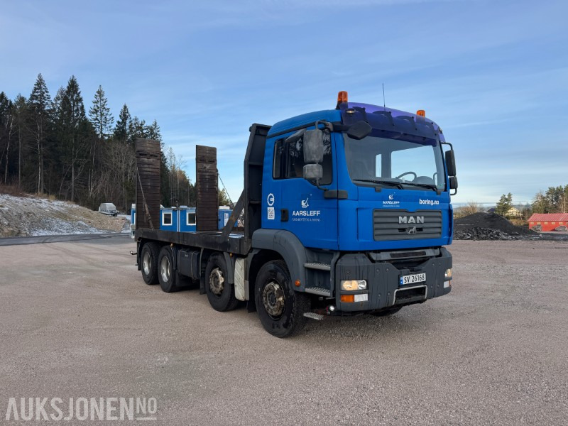 2010 MAN TGA 8x4 Lastebil med maskinpåbygg / maskinrampe - Комунална/ Специална техника: снимка 3 2010 MAN TGA 8x4 Lastebil med maskinpåbygg / maskinrampe - Комунална/ Специална техника: снимка 3