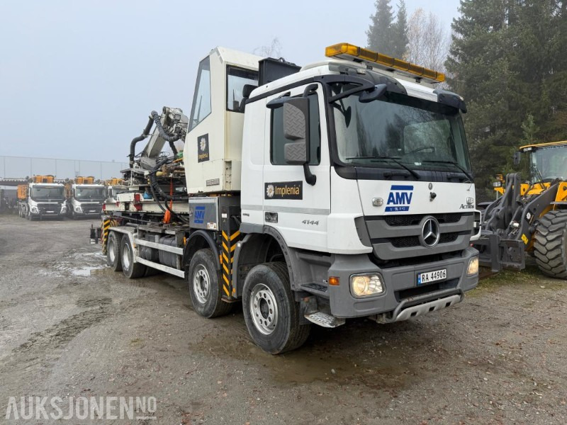 2013 MERCEDES-BENZ 4144  ACTROS, AMV Bolterigg, Nylig EU-godkjent chassi - Комунална/ Специална техника: снимка 3 2013 MERCEDES-BENZ 4144  ACTROS, AMV Bolterigg, Nylig EU-godkjent chassi - Комунална/ Специална техника: снимка 3