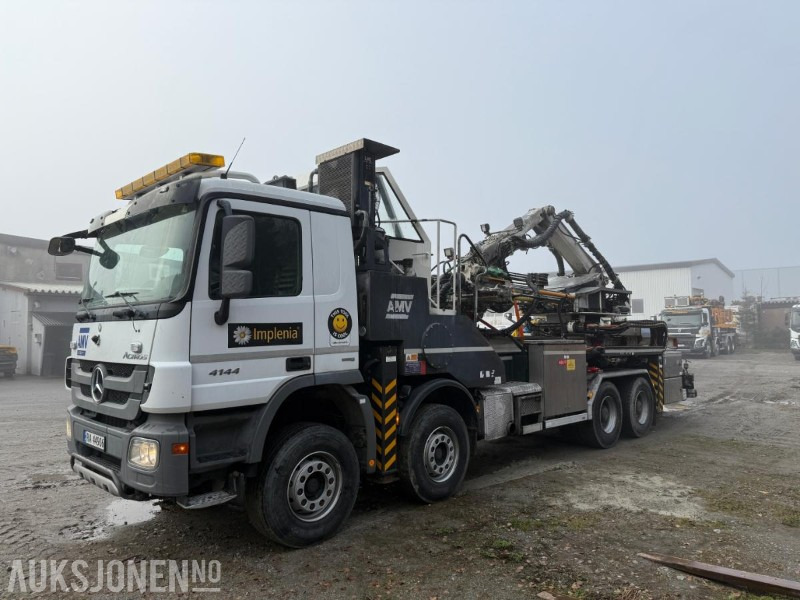 2013 MERCEDES-BENZ 4144  ACTROS, AMV Bolterigg, Nylig EU-godkjent chassi - Комунална/ Специална техника: снимка 1 2013 MERCEDES-BENZ 4144  ACTROS, AMV Bolterigg, Nylig EU-godkjent chassi - Комунална/ Специална техника: снимка 1