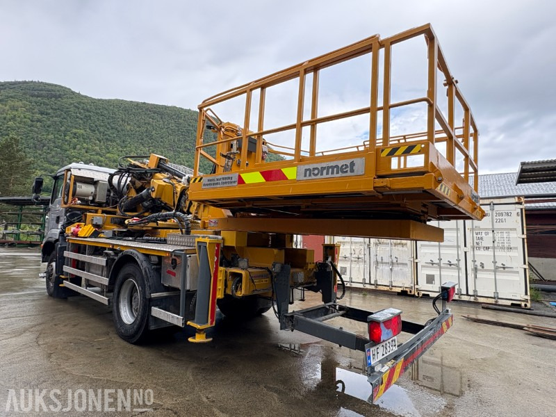 2014 MAN TGM 18.340 Normet Esslift 810 liftbil - 15 888 km - Комунална/ Специална техника: снимка 4 2014 MAN TGM 18.340 Normet Esslift 810 liftbil - 15 888 km - Комунална/ Специална техника: снимка 4