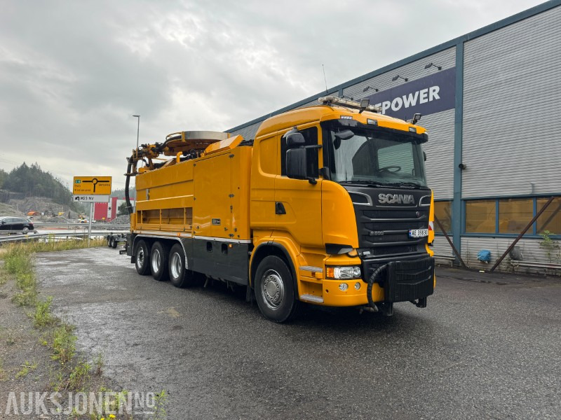 2014 Scania R-serie R500LB 8x4 Müller CM F 170 KT – Slamsuger - Комунална/ Специална техника: снимка 3 2014 Scania R-serie R500LB 8x4 Müller CM F 170 KT – Slamsuger - Комунална/ Специална техника: снимка 3