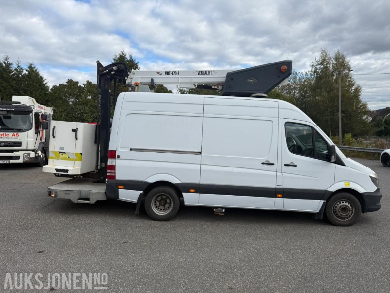 2015 Mercedes-Benz Sprinter liftbil - ny EU. - Комунална/ Специална техника: снимка 2 2015 Mercedes-Benz Sprinter liftbil - ny EU. - Комунална/ Специална техника: снимка 2