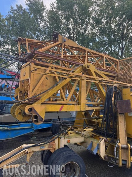 Кран Liebherr K42 K1 selvreisende tårnkran - Makslast 4 Tonn.: снимка 7