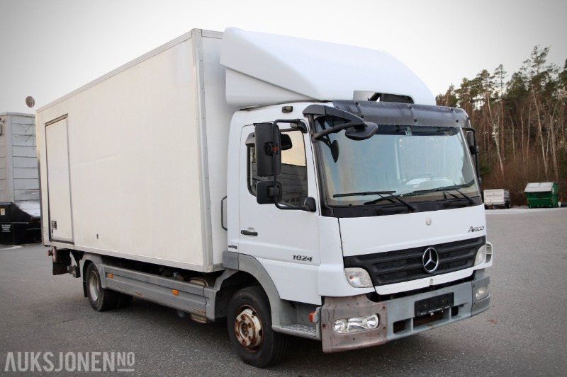 Mercedes-Benz Atego 1024 skapbil med løftelem – 6.2L / 238 hk – EU-godkjent til 20.10.2026 - Камион фургон: снимка 3 Mercedes-Benz Atego 1024 skapbil med løftelem – 6.2L / 238 hk – EU-godkjent til 20.10.2026 - Камион фургон: снимка 3