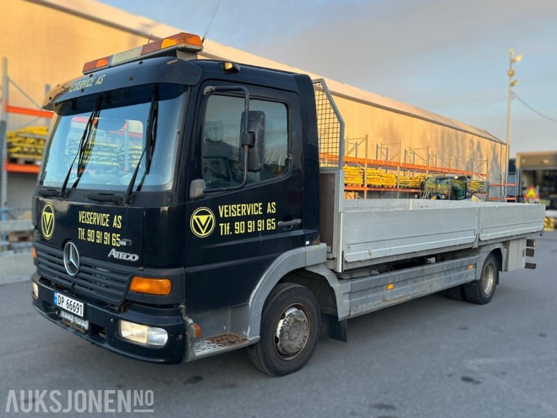 Mercedes-Benz Atego 818/42 – 2005-modell – 7,5 tonn planbil – Kjørbar, men EU utløpt - Бордови камион: снимка 1 Mercedes-Benz Atego 818/42 – 2005-modell – 7,5 tonn planbil – Kjørbar, men EU utløpt - Бордови камион: снимка 1