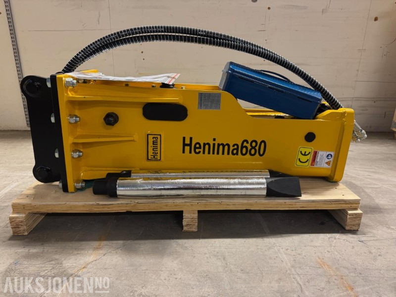 NY HENIMA PIGGHAMMER TIL 4-7 TONNS GRAVEMASKIN S40 M/GARANTI - Хидравличен чук: снимка 1 NY HENIMA PIGGHAMMER TIL 4-7 TONNS GRAVEMASKIN S40 M/GARANTI - Хидравличен чук: снимка 1
